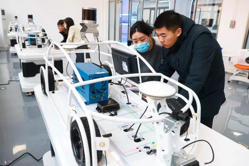 智能网联产业学院现场